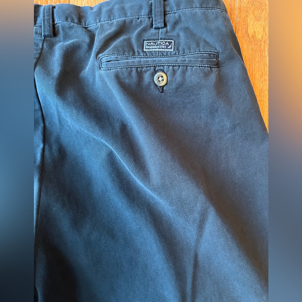 Nautica Men's Black Chinos, Size 40x32 - Picture 14 of 14